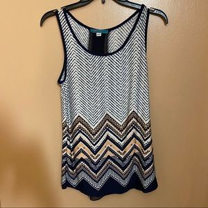 Pattern Tank Top